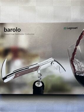 Barolo Sommelier Multi-functional Corkscrew - Brown Handle